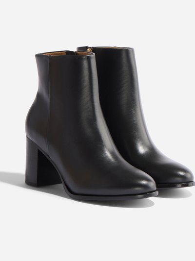 Nisolo Lia Heeled Bootie Black