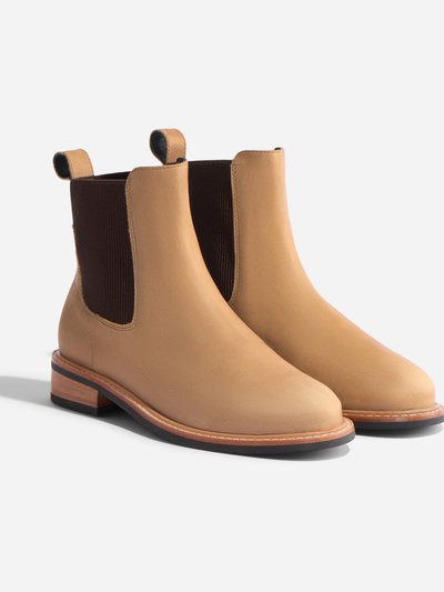Nisolo Carmen Chelsea Boot 2.0 Almond
