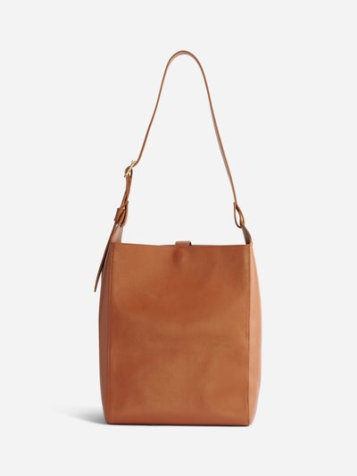 Nisolo Cecilia Go-To Shoulder Bag Caramel