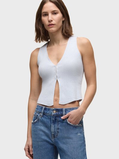 Hudsonjeans Sleeveless V-Neck Sweater