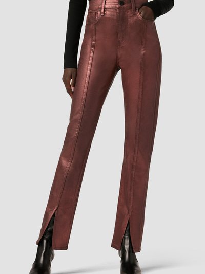 Hudsonjeans Harlow Ultra High-Rise Cigarette Jean w/ Slit Hem