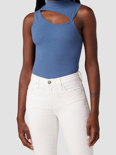 Hudsonjeans Mock Neck Cut Out Tank