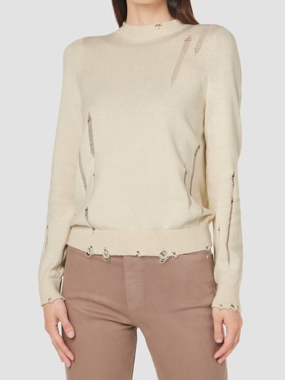 Hudsonjeans Long Sleeve Twist Back Sweater