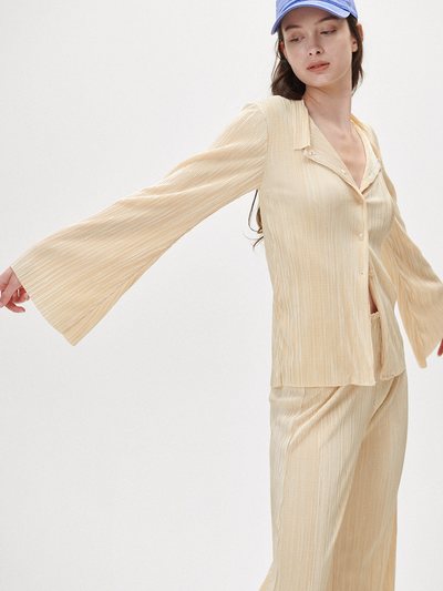 Storets Elena Plisse Shirt