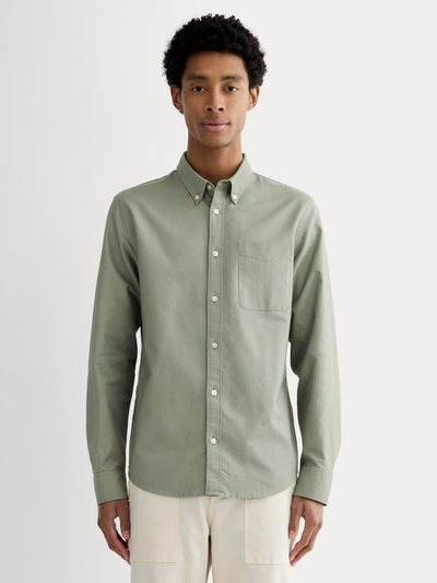 Everlane The Slim Oxford Shirt | Sage Green | Tall