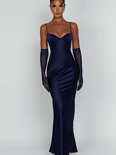 Babyboofashion Athena Maxi Dress - Navy