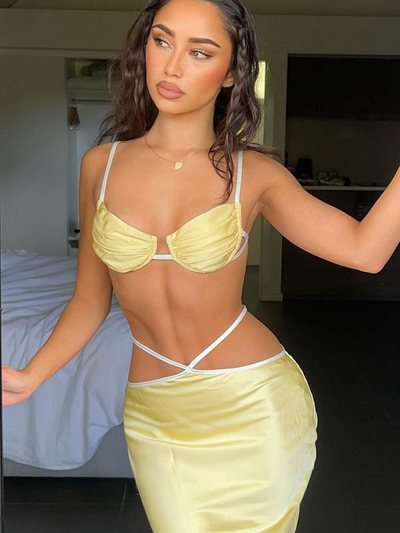 Babyboofashion Jasmyn Top - Lemon