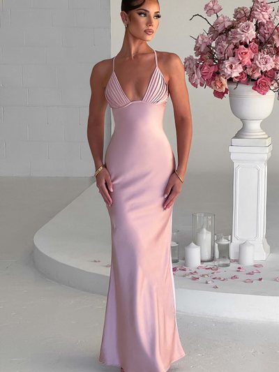 Babyboofashion Miriam Maxi Dress - Blush