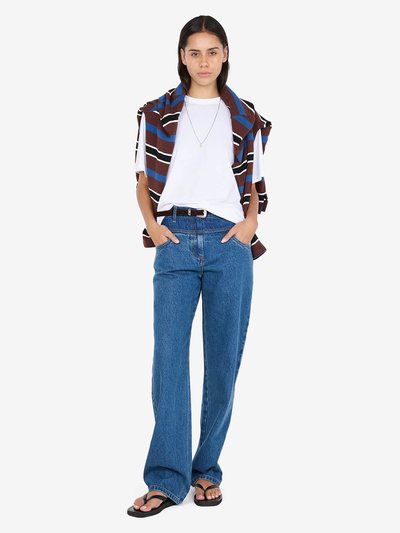 Becandbridge LUCIEN CONTRAST JEAN - INDIGO/WASHED DENIM