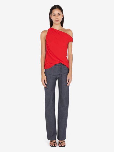 Becandbridge RHONE DRAPE TOP - CHILLI