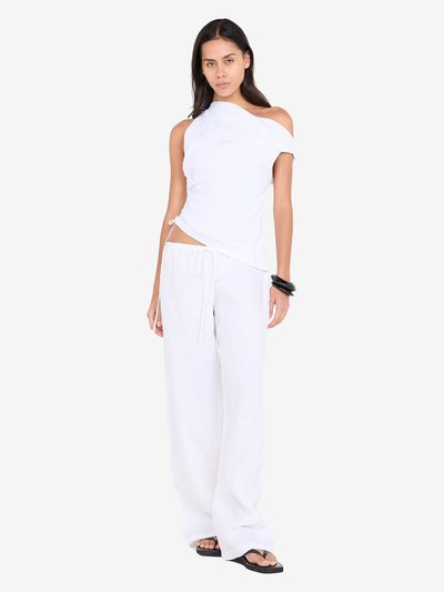 Becandbridge ELYCE ASYM TOP - WHITE