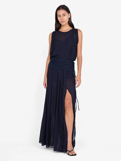 Becandbridge RHONE DROP WAIST DRESS - INK
