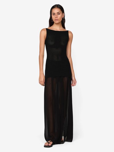 Becandbridge FILIPPA MAXI SKIRT - BLACK