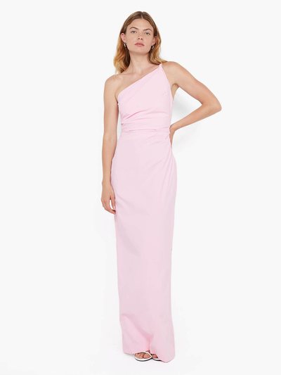Becandbridge APOLLINE ASYM MAXI DRESS - POWDER PINK