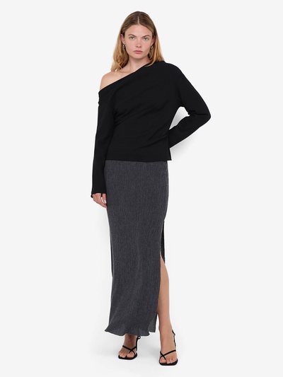 Becandbridge OTTIE ASYM TOP - BLACK