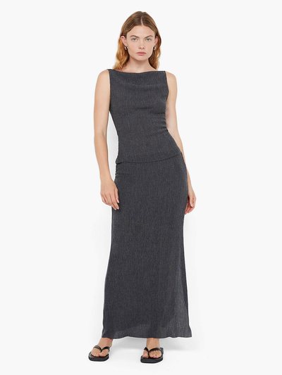 Becandbridge ELENA MAXI SKIRT - CHARCOAL