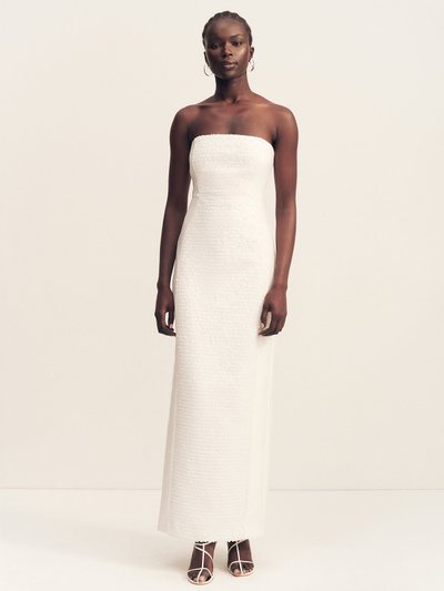 Shonajoy ELUNA PANELLED SEQUIN MAXI DRESS