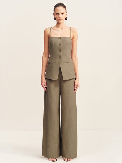 Shonajoy ASHER TAILORED TOP - ROCK
