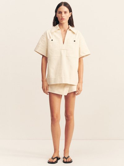 Shonajoy SIERRA PULLOVER TOP - CREAM