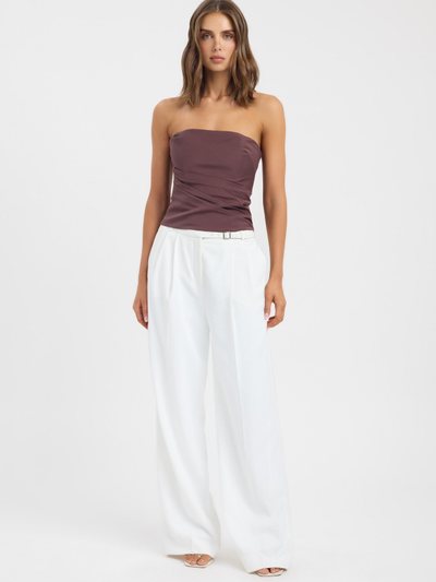 Kookai Solana Gathered Bustier Top
