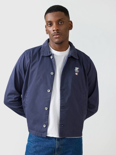Percivalclo Cord Collar Jacket | Champion x Percival | Navy
