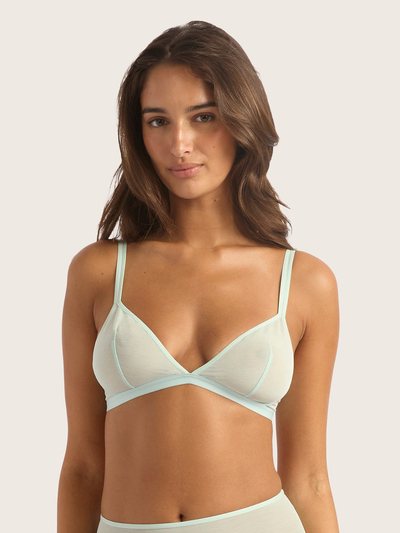 Boody FreeMesh Triangle Bralette - Mint
