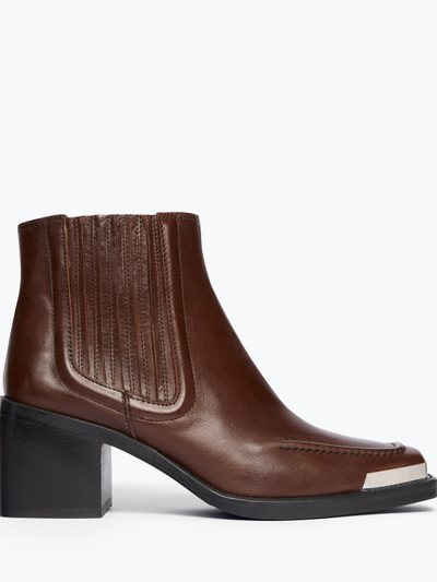 Fredasalvador AMELIE SQUARE TOE ANKLE BOOT