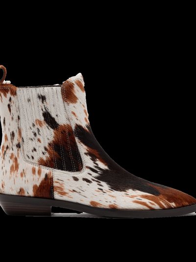 Marcnolan Savannah Tiger Horse Pony Hair Ankle Boots